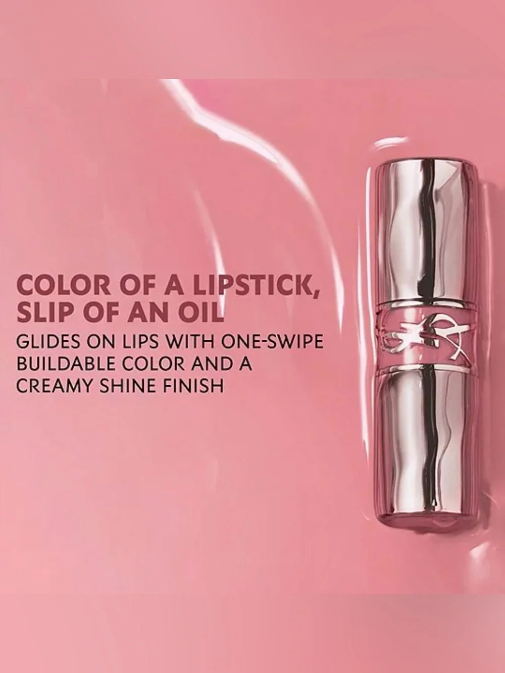 YSL Love Shine Plum Levitation Full Size - New in Box